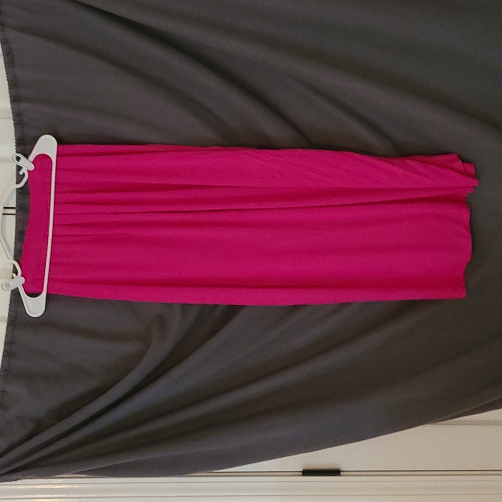 Lucy and Laurel Pink Maxi Skirt